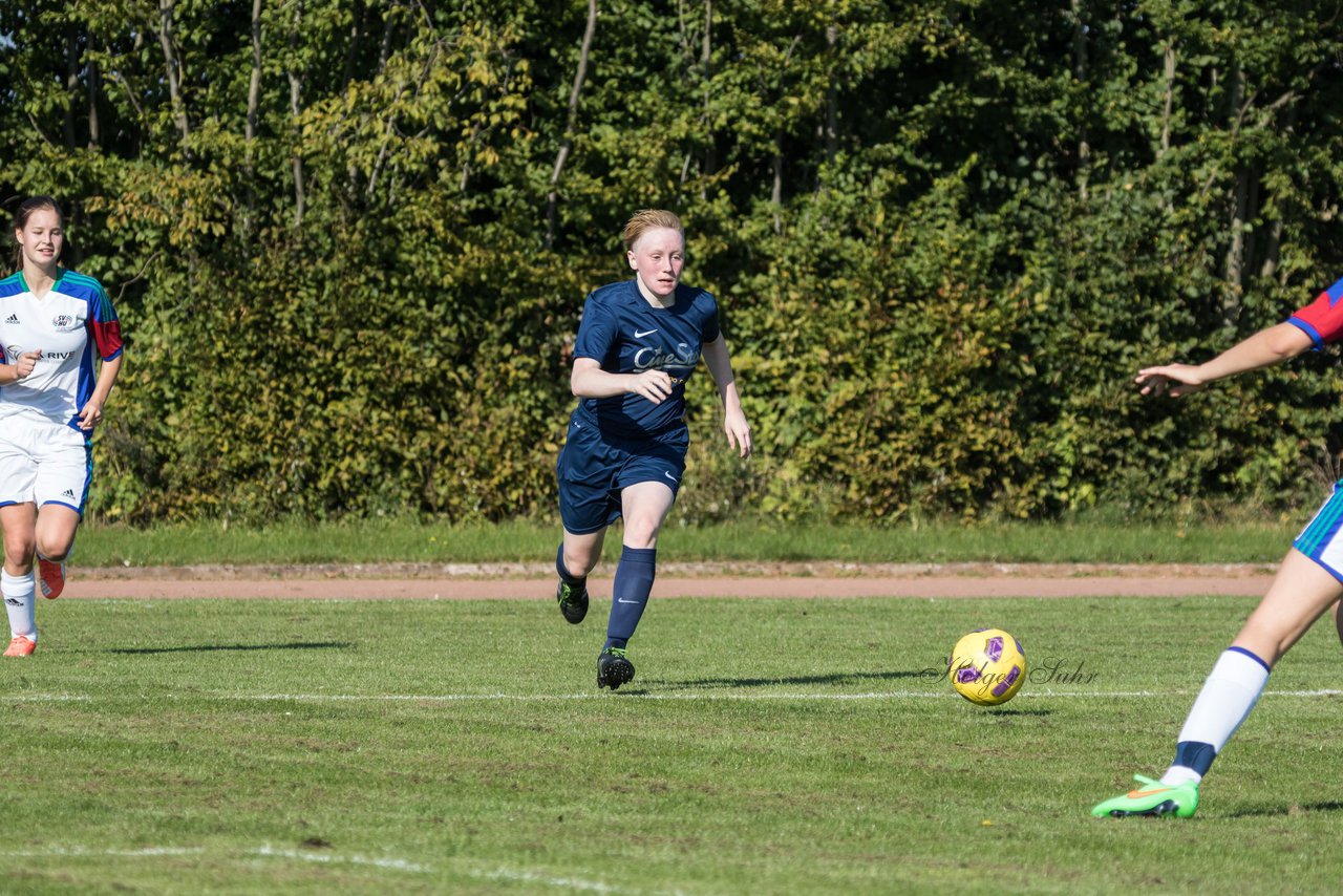 Bild 285 - B-Juniorinnen Krummesser SV - SV Henstedt Ulzburg : Ergebnis: 0:3